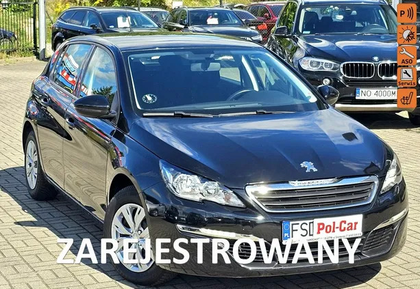 peugeot Peugeot 308 cena 32900 przebieg: 78000, rok produkcji 2014 z Olsztyn